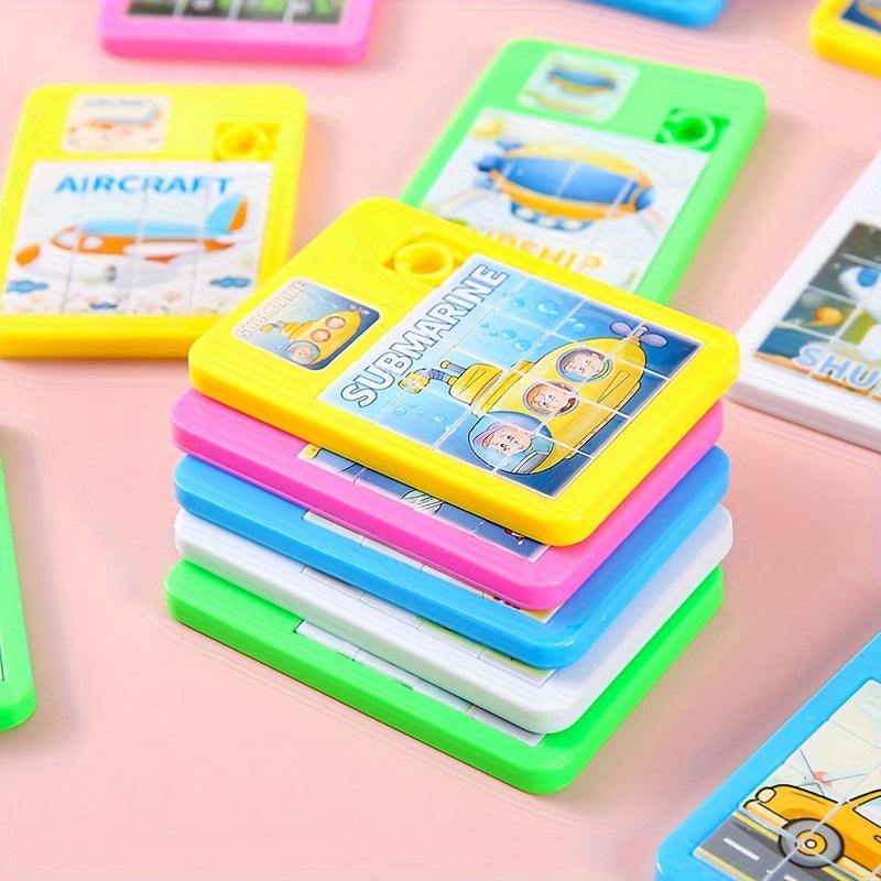 Traffic Airplane Puzzle Decompression Toy Cartoon Creative Mini Game