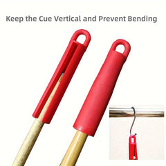2pcs Rubber Cue Stick Hanging Holder Billiard Cue Hangers
