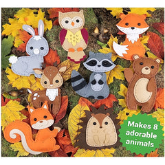Kit For Kids Animal Craft Set Sew Your Own Felt Animals Craft Kit