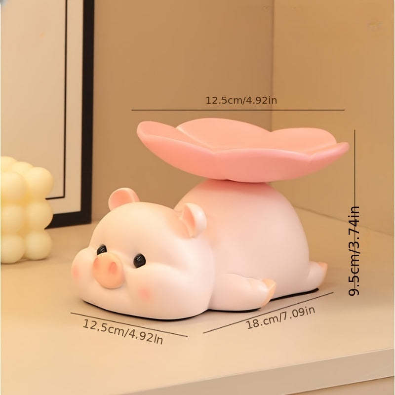 Creative Little Pig Storage Decoration Gift For Friends Key Storage