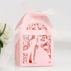 20pcs Bride & Groom Gift Boxes Wedding Party Favor Packaging