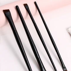 Angled Eyeliner & Eyebrow Brush - Ultra Thin Fiber Hair Makeup Tool
