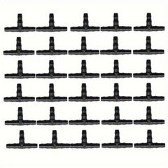4pcs Barbed Tee Fittings for 4 7mm Water Tube Drip Irrigation