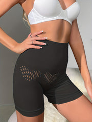 Heart Pattern Shaping Shorts High Waist Tummy Control Women's Underwear