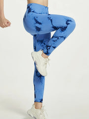 Tie Dye High Waist Yoga Pants Fitness Leggings Women's Activewear