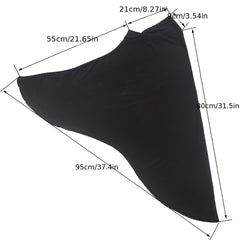 Soft Elastic Hijab Solid Turban Head Wrap For Women