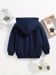 Boys Casual Hooded Sweatshirt Spring Fall Kids Clothing