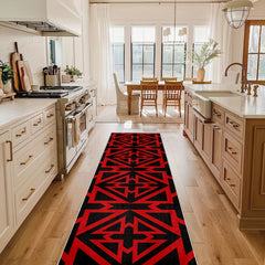 2'X10' Extra Long Runner Rug Halloween Gothic Kitchen Mat Non Slip
