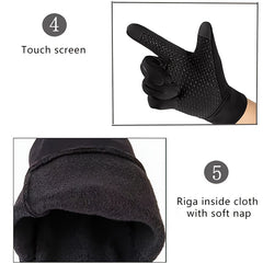 Non Slip Touch Screen Gloves for Outdoor Activities
