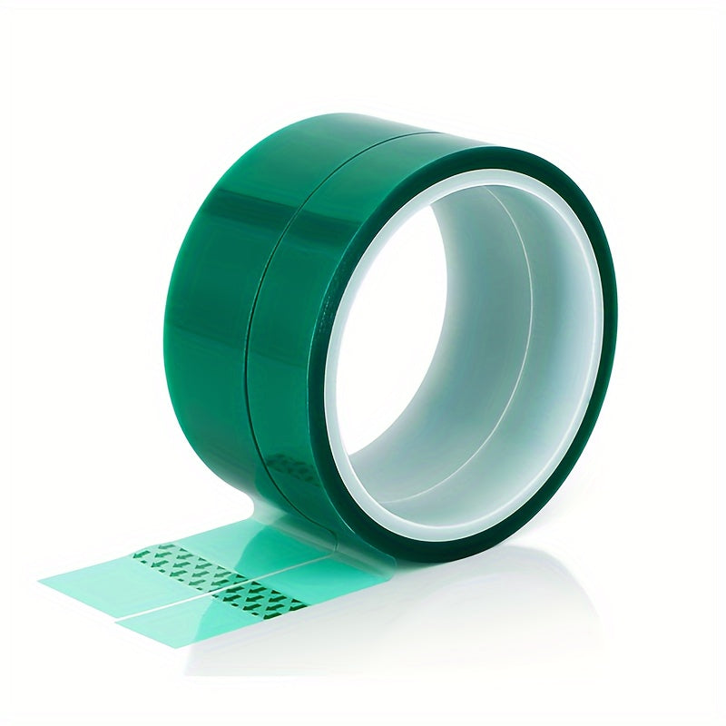 Green Polyester Hi Temp Masking Tape 5mm-50mm 108ft