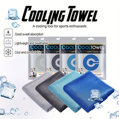 2pcs Cooling Towel for Sports Yoga Beach Camping Gym Soft Absorbent 35 4 x 11 8