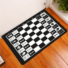 Large Chessboard Carpet Indoor Non Slip Floor Mat