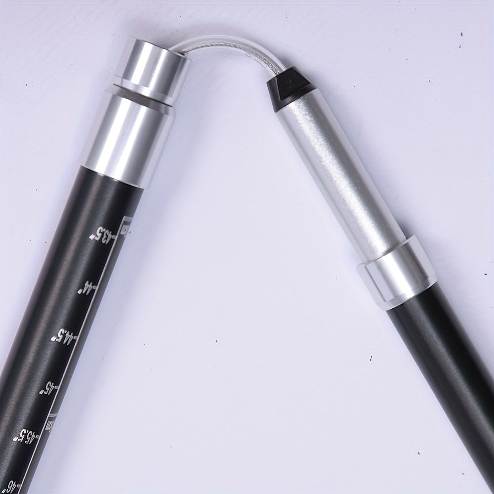 Trekking Poles Folding Straight Handle Ultralight Portable Aluminum Alloy Sticks