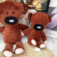 Brown Teddy Bear Plush Toy 11.81'' Soft Stuffed Animal