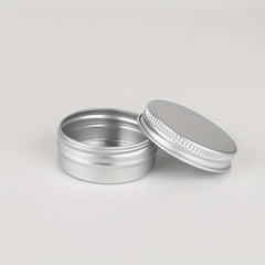 Mini Aluminum Box 36x18mm Circular Metal Box Fish Hook Bait Storage