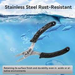 38g Ultralight Stainless Steel Split Ring Opener Fishing Plier