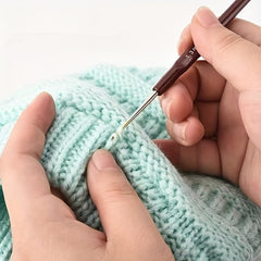 16pcs Crochet Kit Yarn Knitting Needle Set