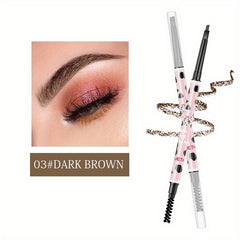 Long Lasting Double Ended Eyebrow Pencil Waterproof Sweat-Proof Formula