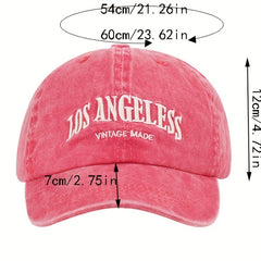 TUshu Light Retro Cap Men Washable Alphabet Baseball Cap Summer Sunshade Peaked
