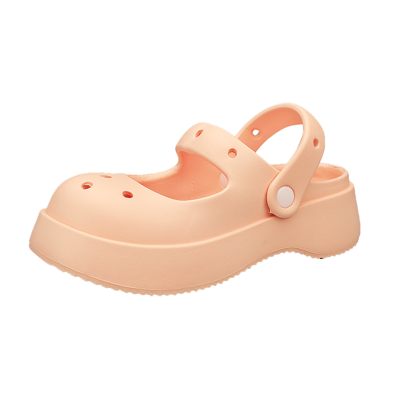 Women's Backless Clogs Hole Slides Outdoor Sandals