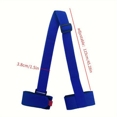 Adjustable Skiing Pole Shoulder Strap Snowboard Handle Carrier