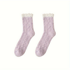 Thickened Warm Fuzzy Socks For Women Fluffy Cozy Socks