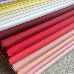 30pcs 100% Cotton Twill Solid Fabric Set DIY Handicraft Sewing Home Patchwork