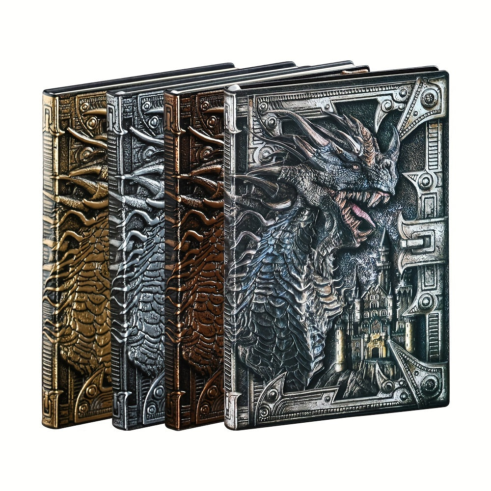 3D Dragon Relief Notebook for Holiday Gift