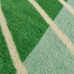 Leaf Bathroom Rug Soft Non Slip Anti & Water Stains Perfect for Indoor