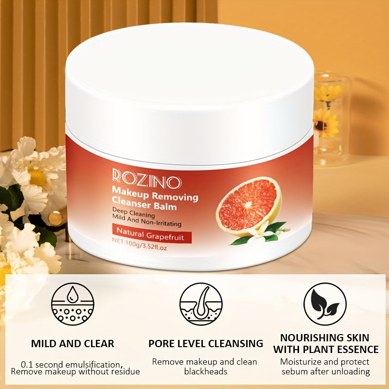 Grapefruit Makeup Remover Cream Natural Extract