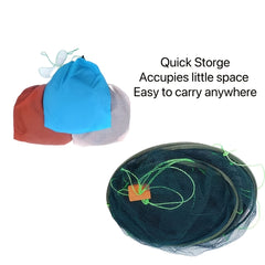 Foldable Fishing Net with Comfortable Handle