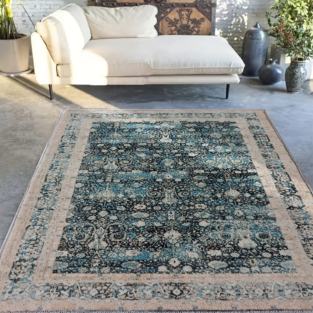 High-End Persian Style Living Room Carpet - Retro Sofa Coffee Table Rug