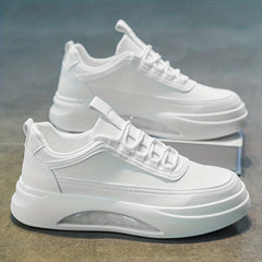 Men's Chunky Lace-up Sneakers Elevator Shoes