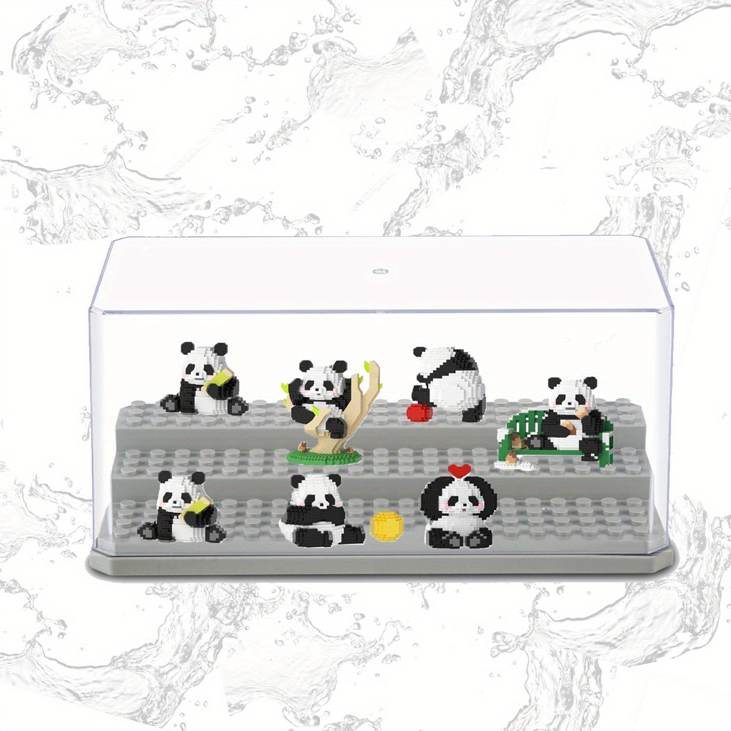 3 Layer Acrylic Display Case For Toy Collection Dustproof Clear