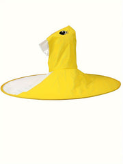 Kids Duck Raincoat Cloak PVC Poncho Gift