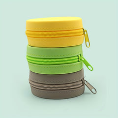 Cake Shape Coin Purse Soft Silicone Wallet Waterproof Pocket