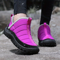 Women's Waterproof Winter Snow Boots Comfy & Warm Sporty Ankle Boots