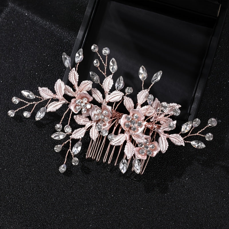 Faux Pearl Wedding Hair Comb Bridal Comb Hair Pin For Wedding