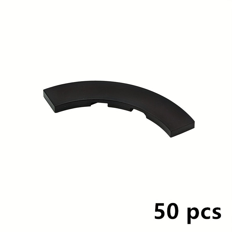 50pcs MOC Building Blocks Set 4x4 Curved Toy 27507 Compatible