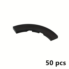 50pcs MOC Building Blocks Set 4x4 Curved Toy 27507 Compatible