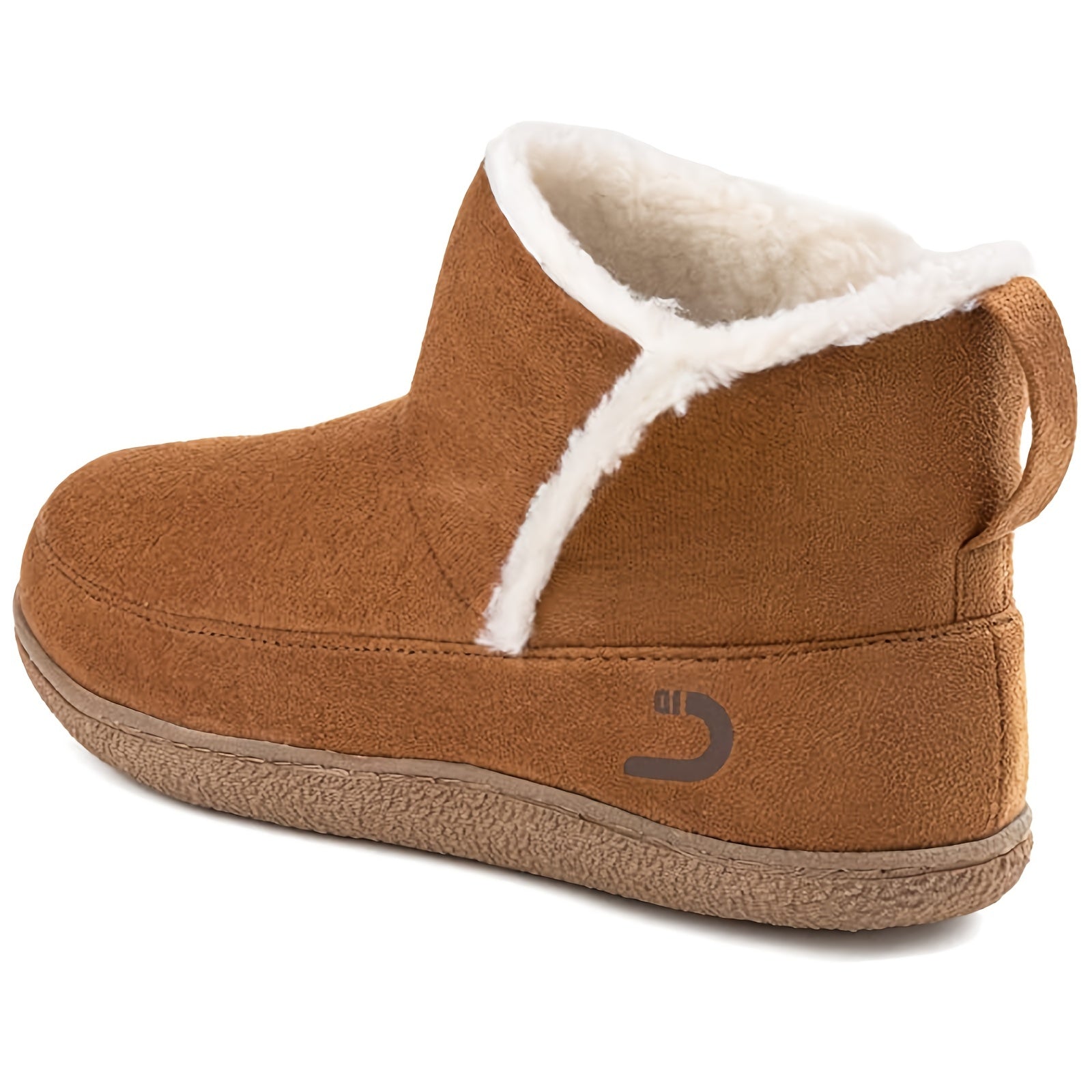 Women's Fleece Liner Slip On Slippers Warm Comfort Shoes