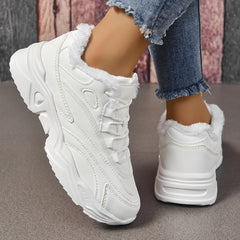 Warm Chunky Sports Shoes Lightweight Comfortable Non-slip Travel Shoes
