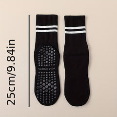 Tie Dyed Yoga Socks Non-Slip Pilates Crew Sock