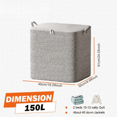 Large Capacity Quilt Storage Bag Portable Clothes Packing Cube