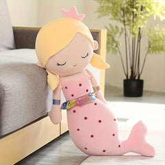 11.81In Mermaid Princess Plush Toy - Adorable Cartoon Mermaid Doll