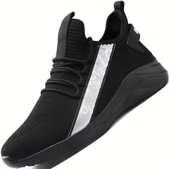 Women's Letter Print Sneakers Lace Up Outdoor Shoes