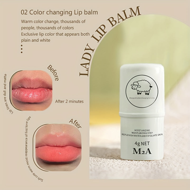 Sheep Lipstick Moisturizing Warm Skin 02