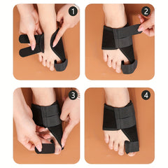 One Pair Big Toe Separator for Overlapping Toes - Night and Home Use