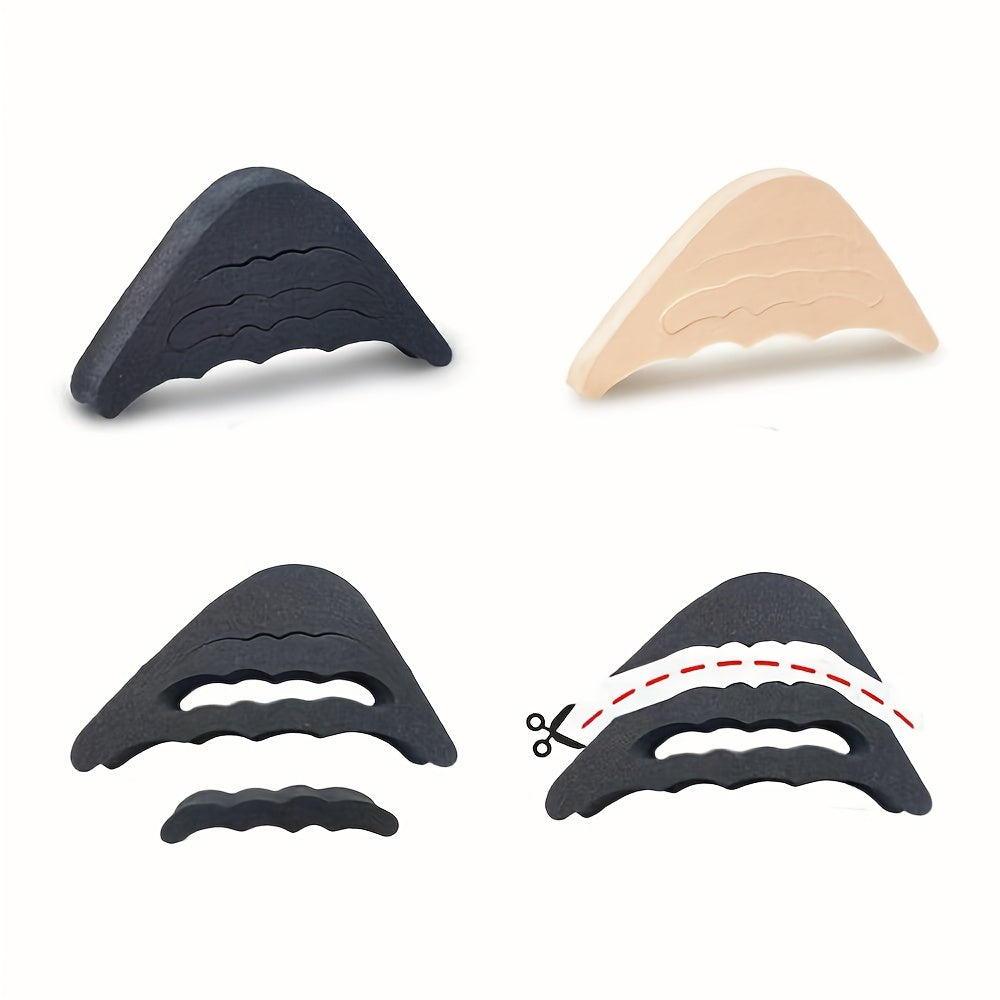 Women's High Heeled Shoes Toe Plug Half Size Pad Magic Pads