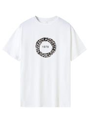 Men's Printed Sports Tee Shirt Stretch Round Neck Summer T shirt